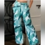 تصویر  شلوار ساحلی برگ