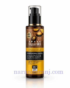 تصویر  سرم روغن آرگان و کراتین Lightness مدل Professional Hair Oil حجم 100 میلی‌لیتر