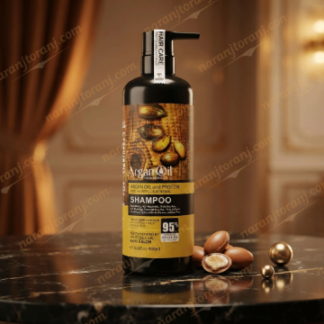 تصویر  شامپو آرگان و پروتئین Argan Oil حجم ۹۰۰ میلی‌لیتر